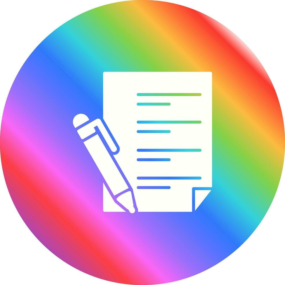 Write Vector Icon