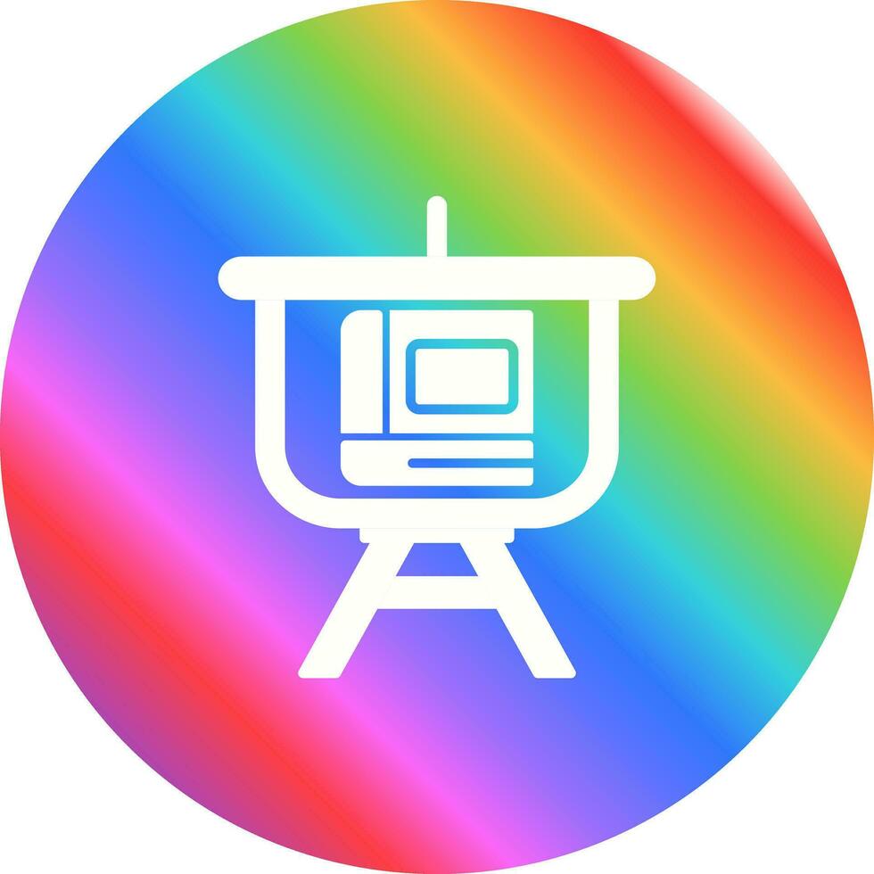 Education Presentation Vector Icon