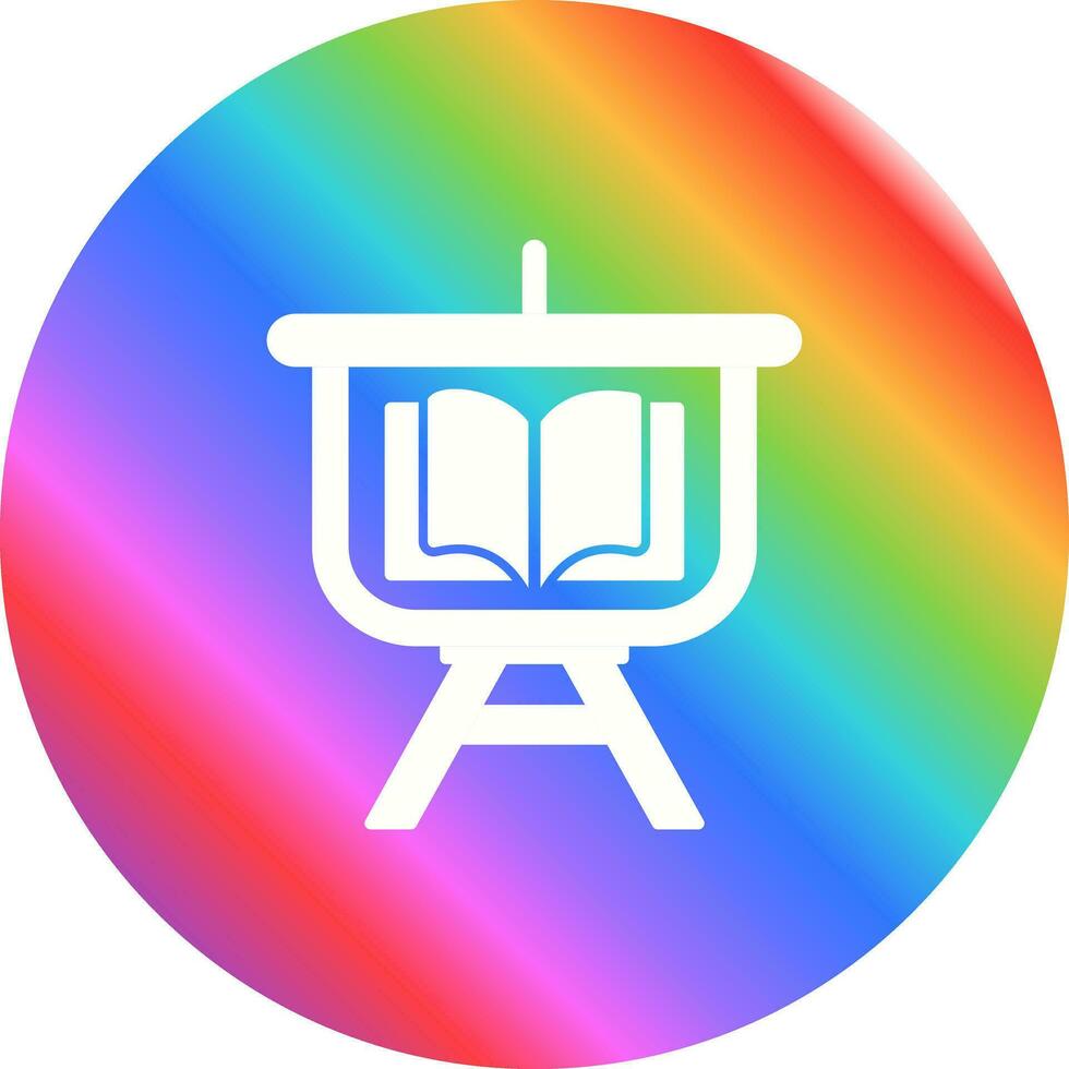 Education Presentation Vector Icon