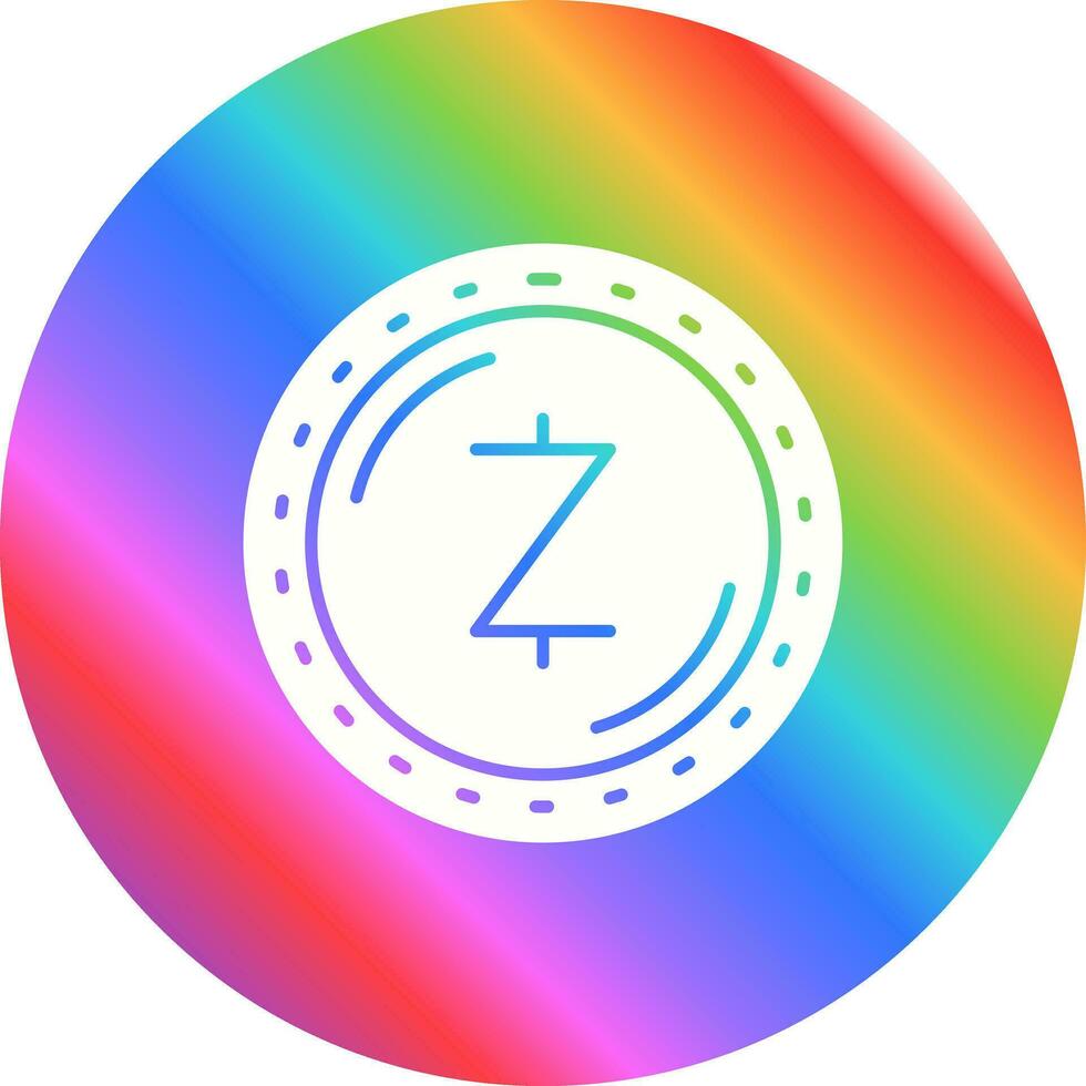 Zcash Currency Vector Icon