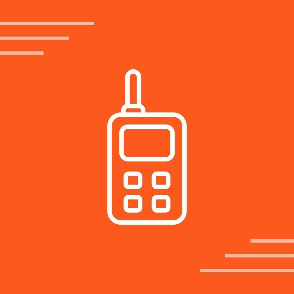 Walkie Talkie Vector Icon