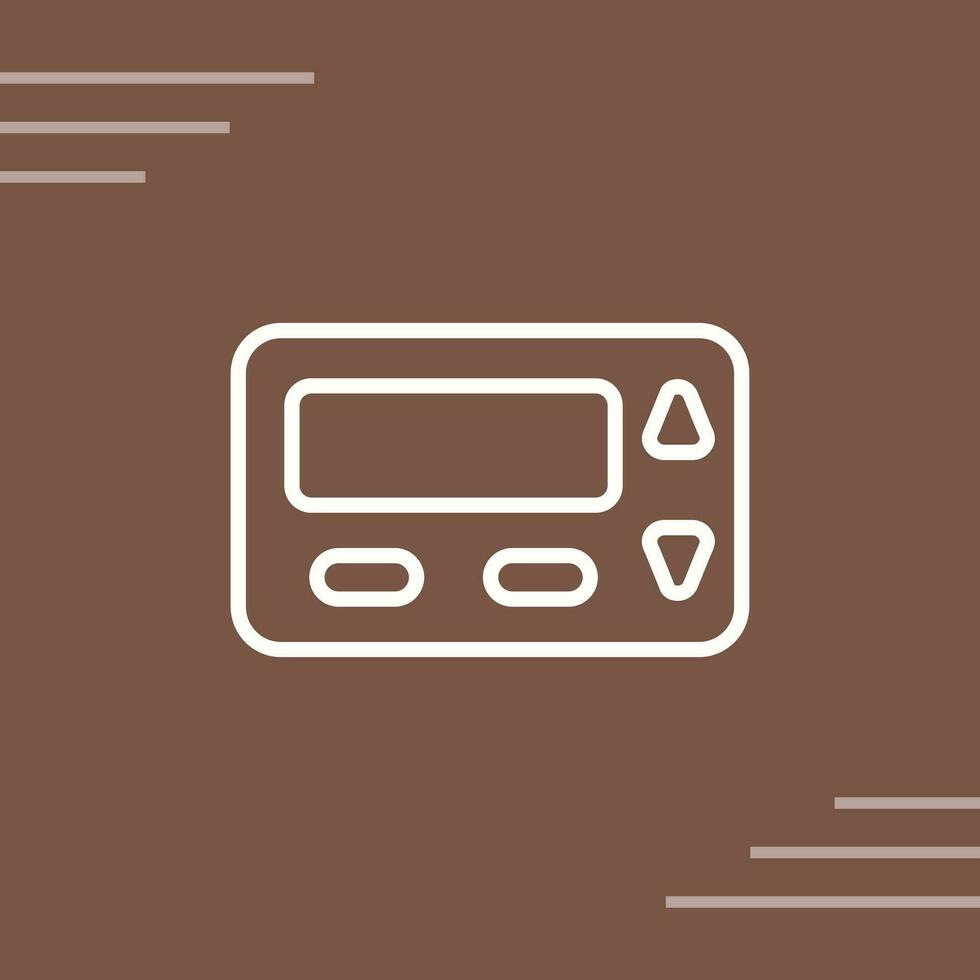 Pager Vector Icon