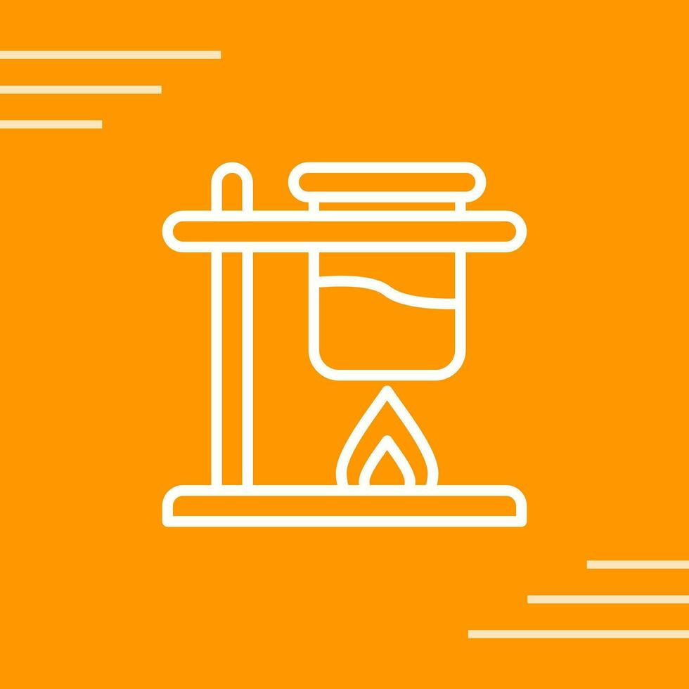 Bunsen Burner Vector Icon