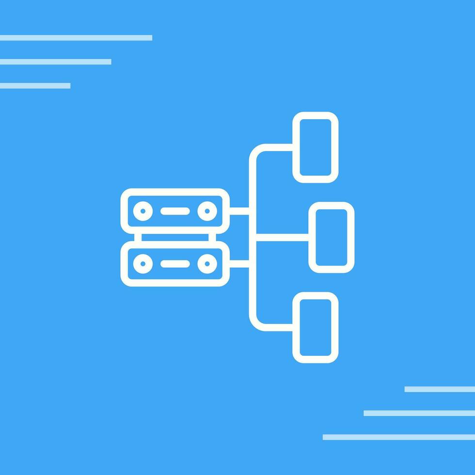 Data Architecture Vector Icon