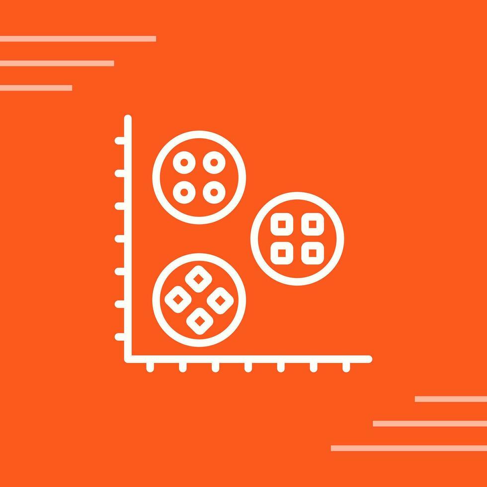 Cluster Analysis Vector Icon