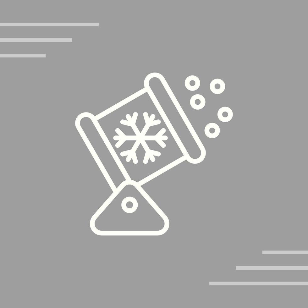 Snow Machine Vector Icon