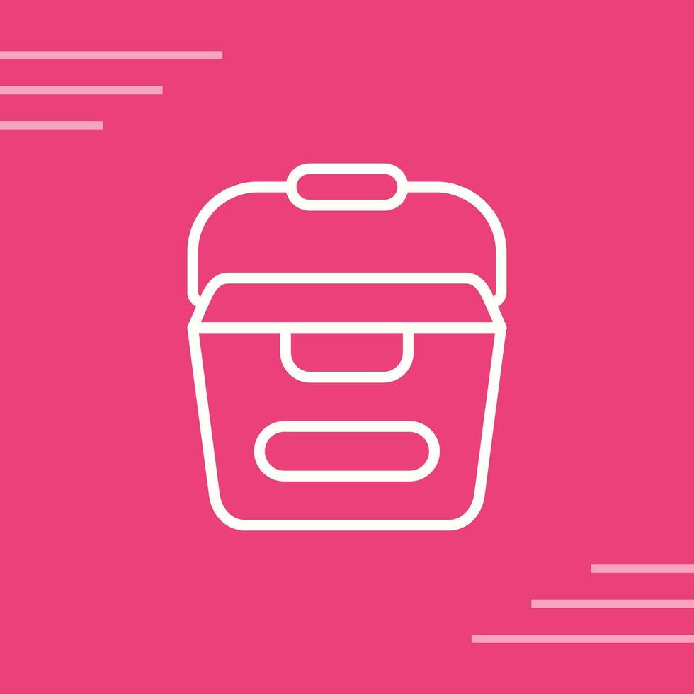 Portable water container Vector Icon