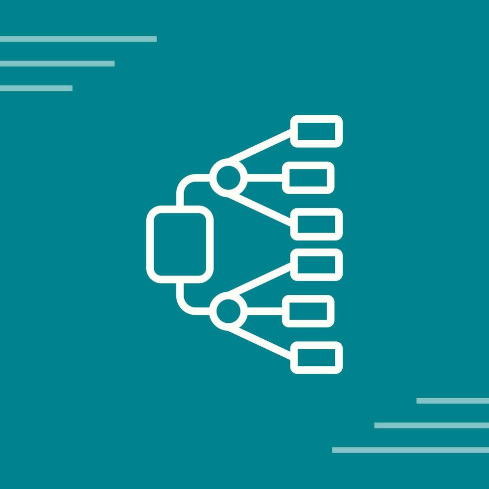 Network Diagram Vector Icon