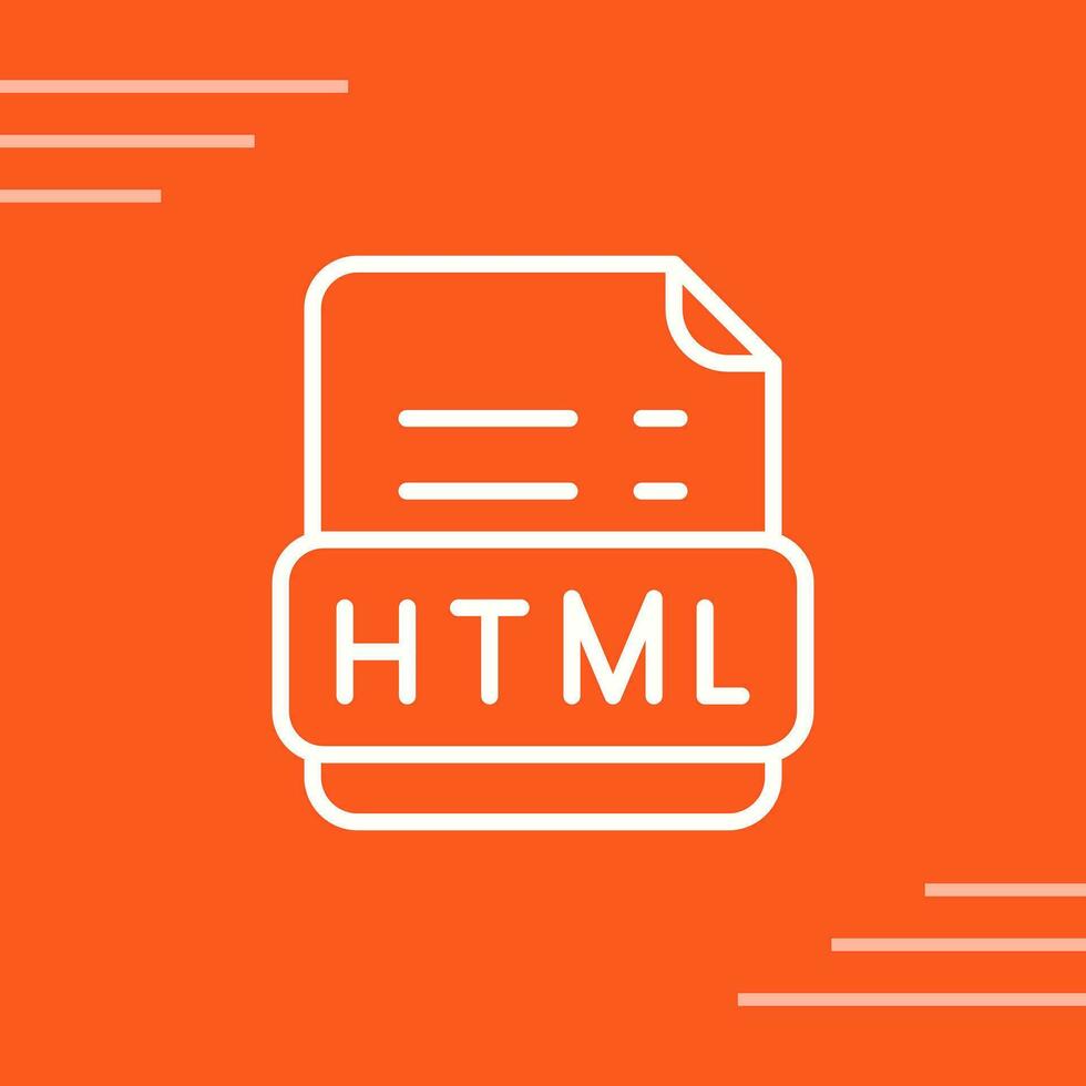 Html Vector Icon