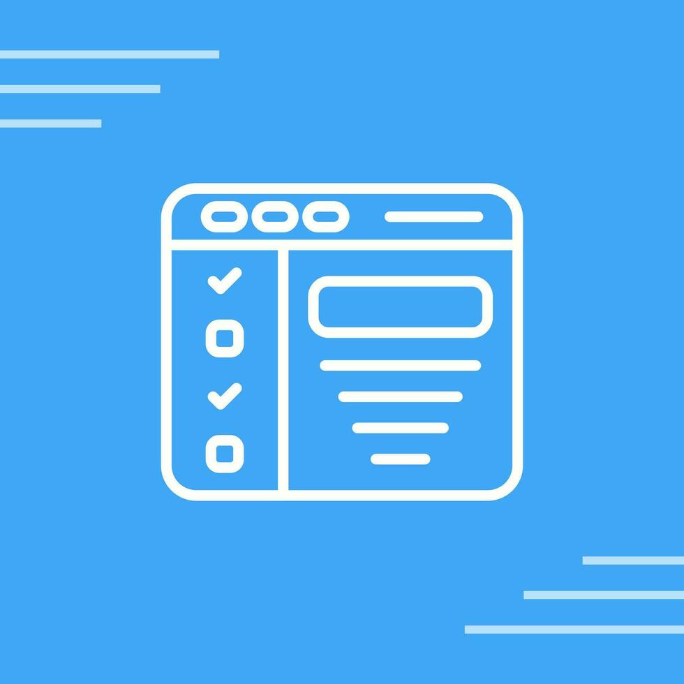 Design Brief Vector Icon