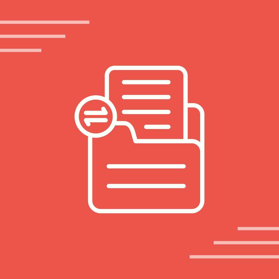Document Share Vector Icon