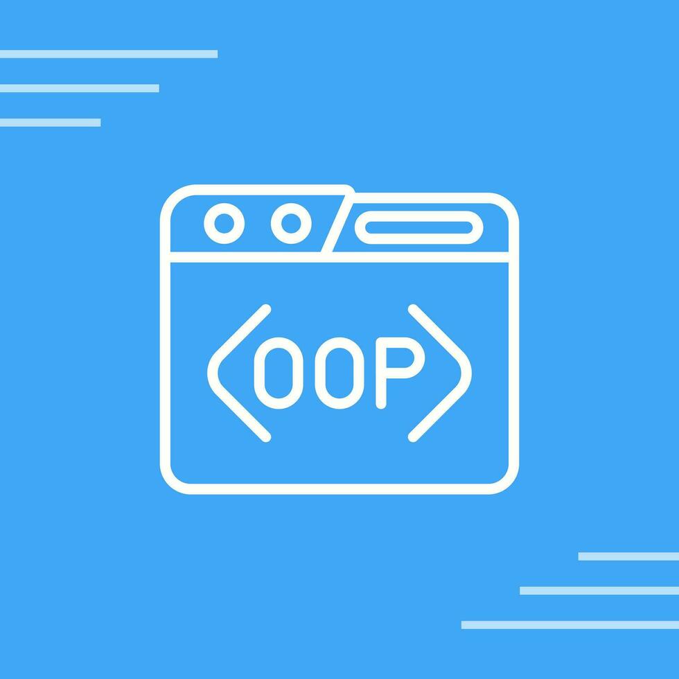 OOP Vector Icon