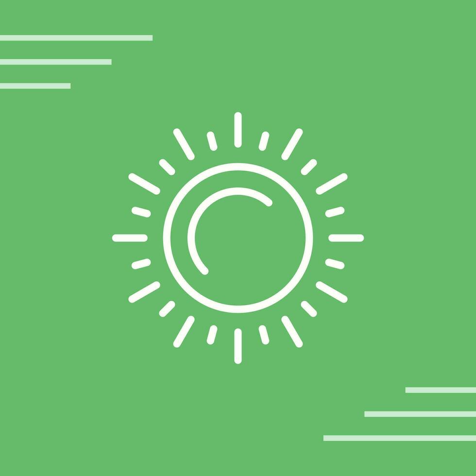 Sun Vector Icon
