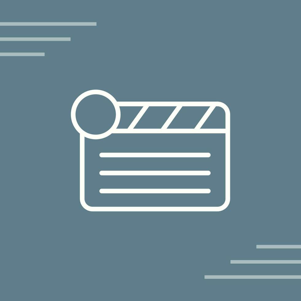 Clapper Board Vector Icon