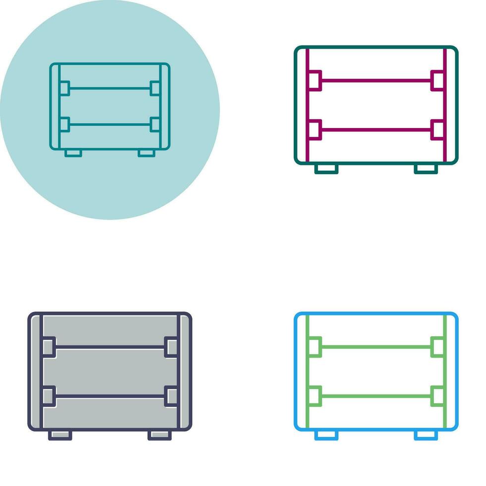 Carbon Heater Vector Icon