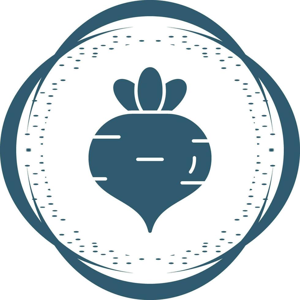 Turnip Vector Icon