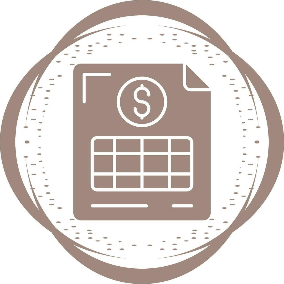 Invoice Vector Icon