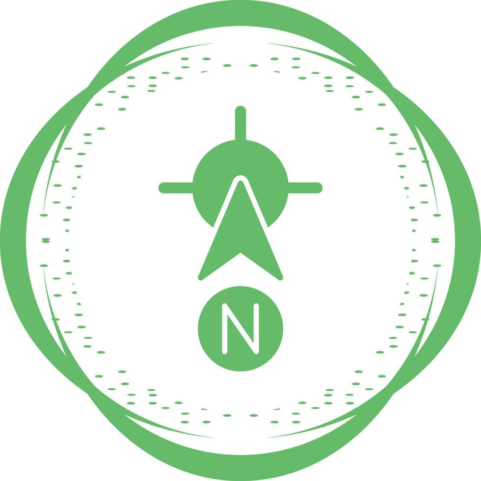 North Vector Icon