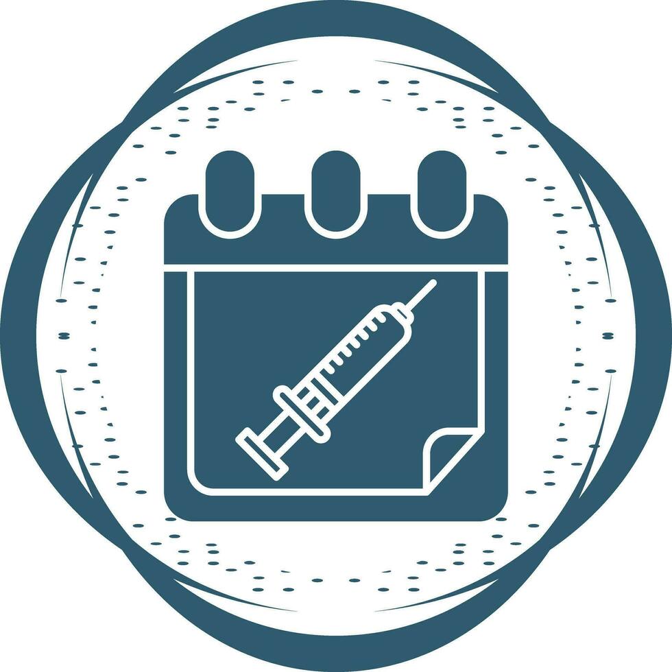 Vaccine Time Vector Icon
