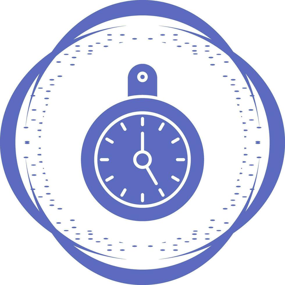 Wall Clock Vector Icon