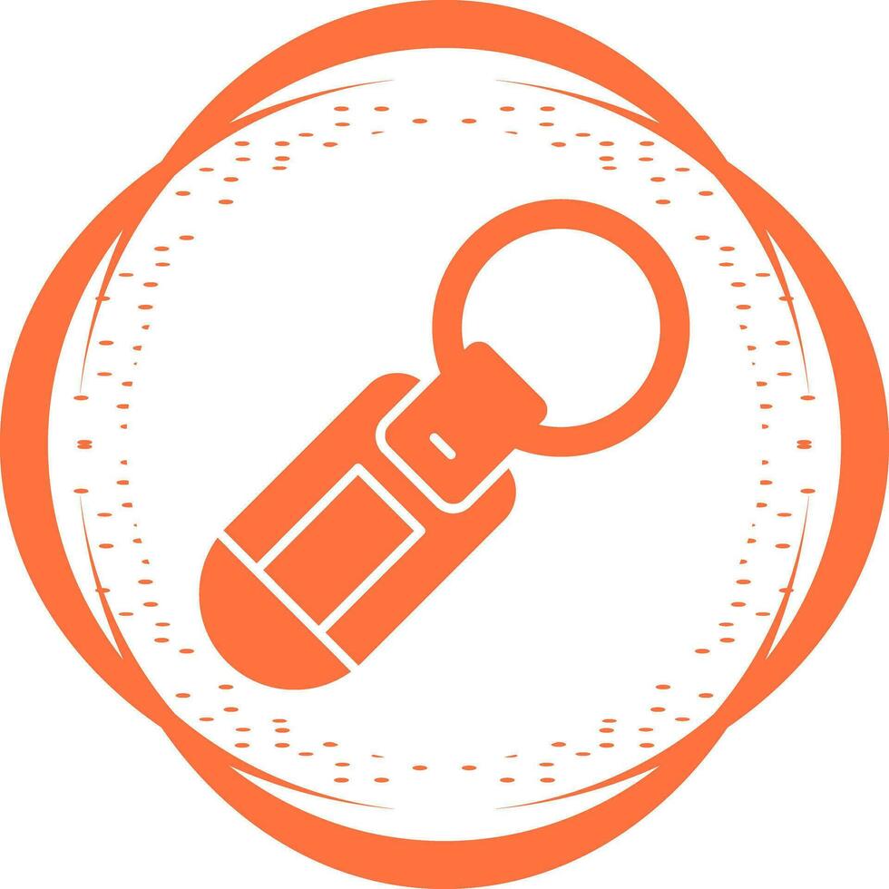 Keychain Vector Icon