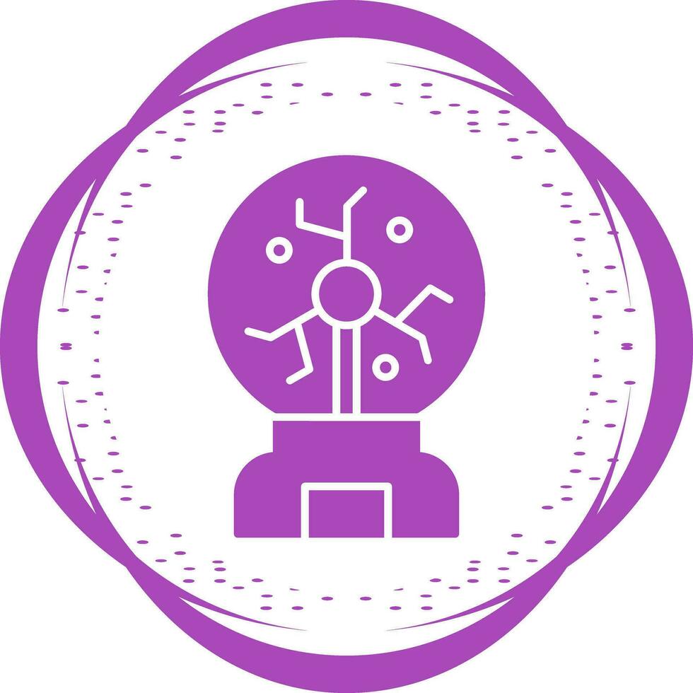 Plasma Ball Vector Icon
