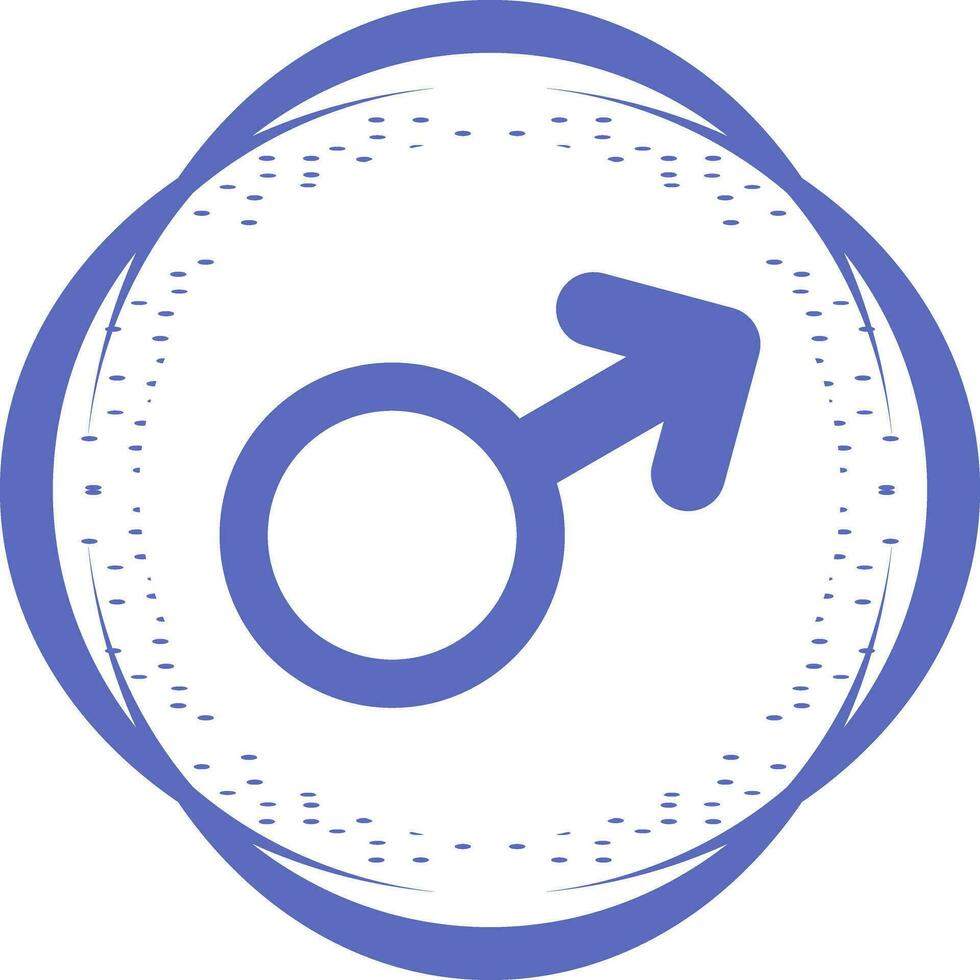 Male Sign Vector Icon