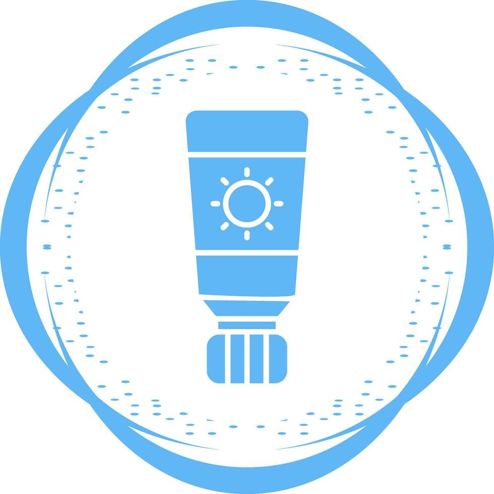 Sunscreen Vector Icon