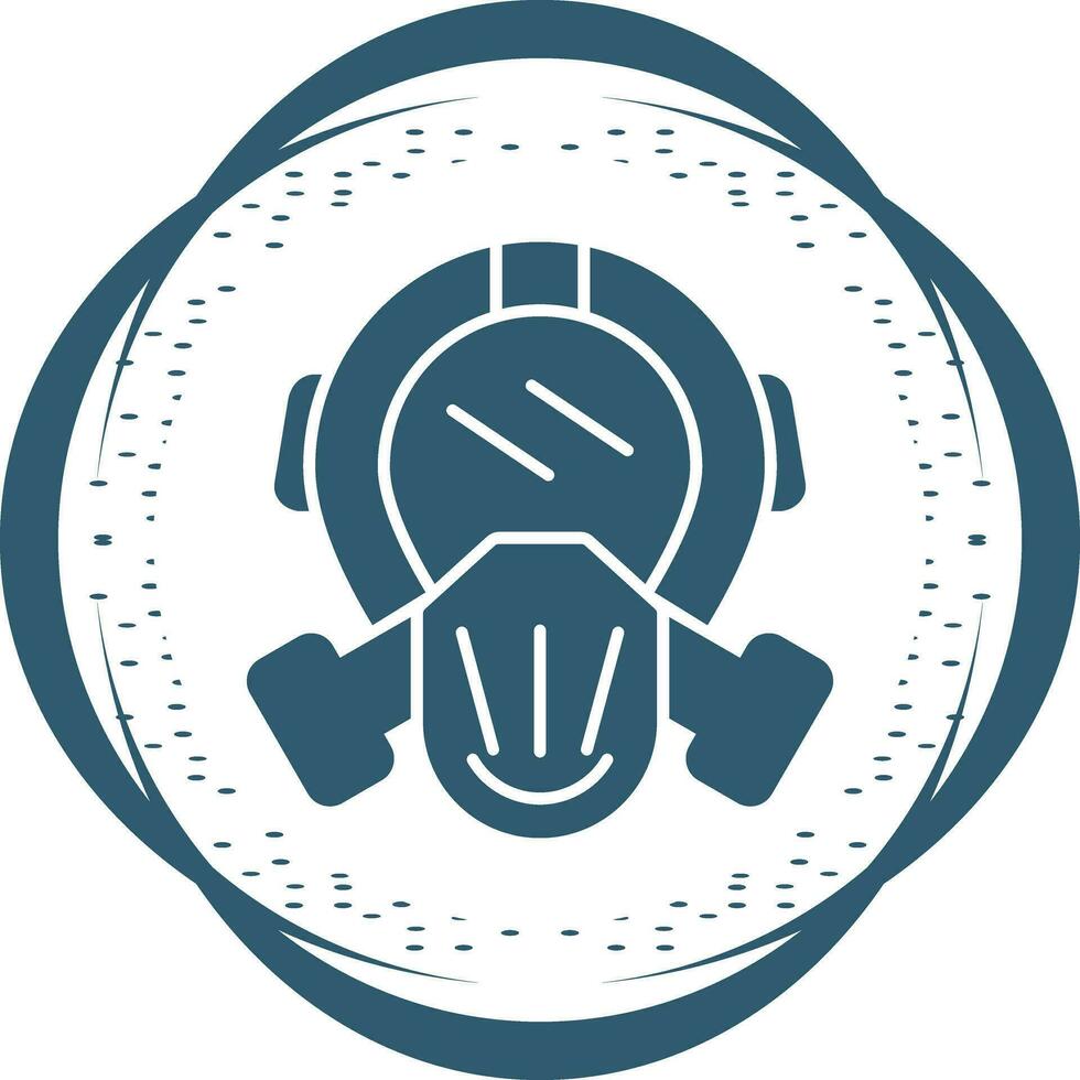 Gas Mask Vector Icon