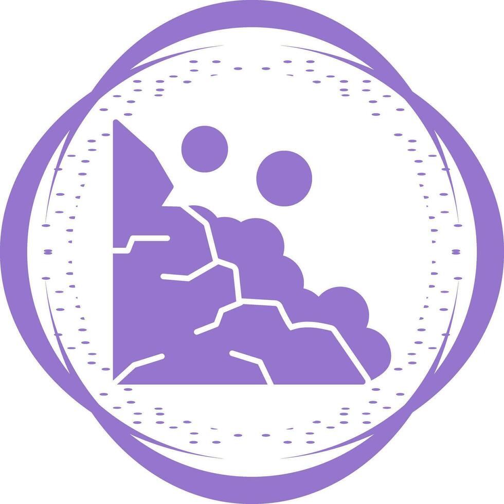 Landslide Vector Icon