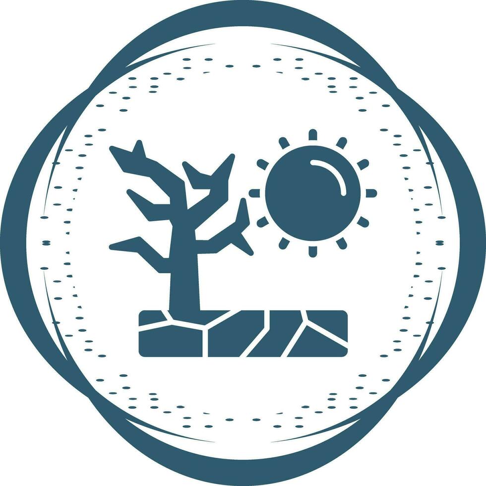 Drought Vector Icon