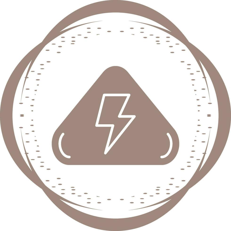 Electrical Hazard Vector Icon