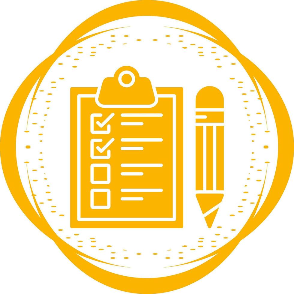 Exam Vector Icon