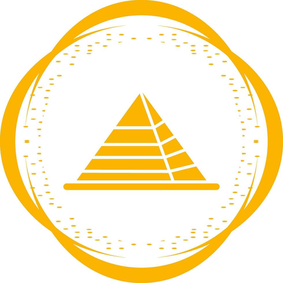 Pyramid Vector Icon