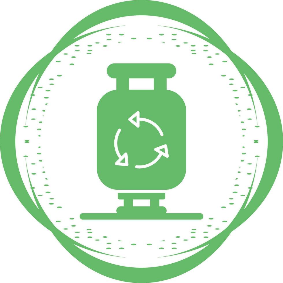 Gas Cylinder Vector Icon