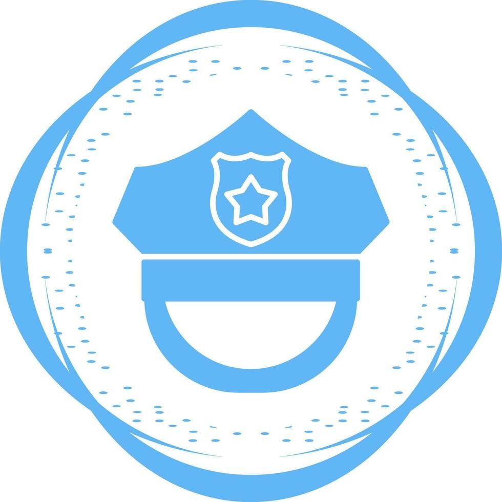 Police Hat Vector Icon