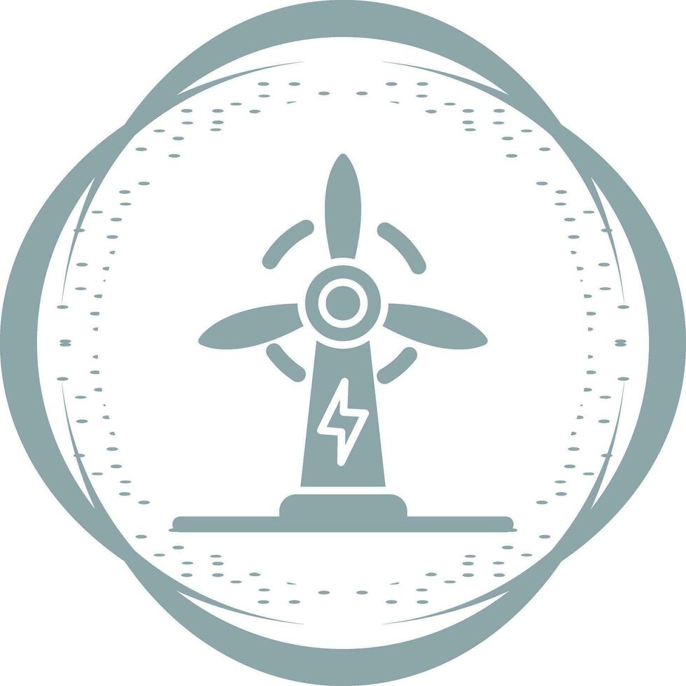 Wind Power Vector Icon