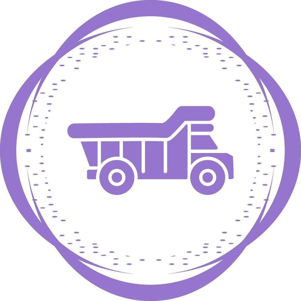 Dump Truck Vector Icon