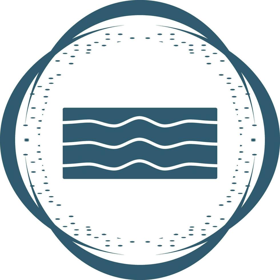 icono de vector de agua de mar