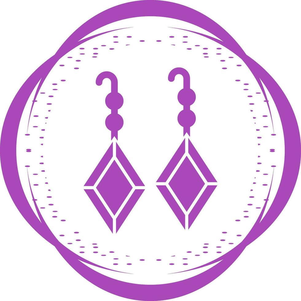 Earrings Vector Icon