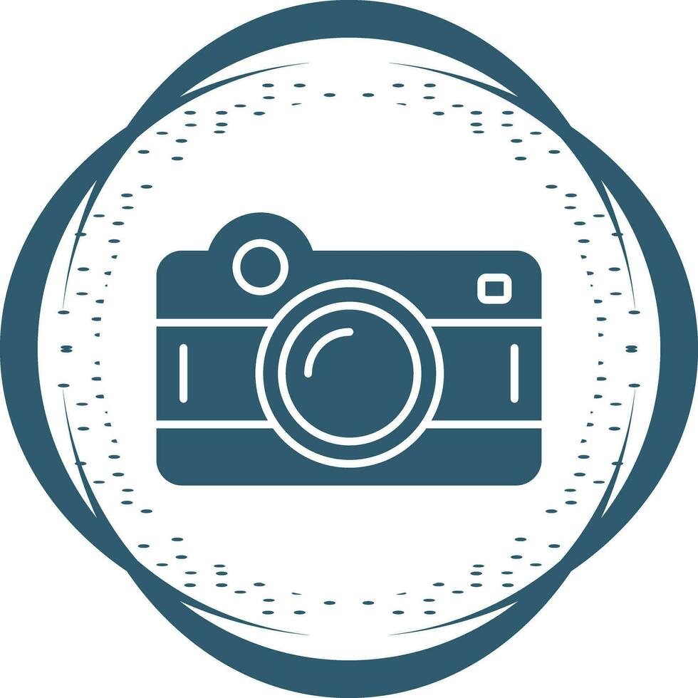 icono de vector de cámara de fotos