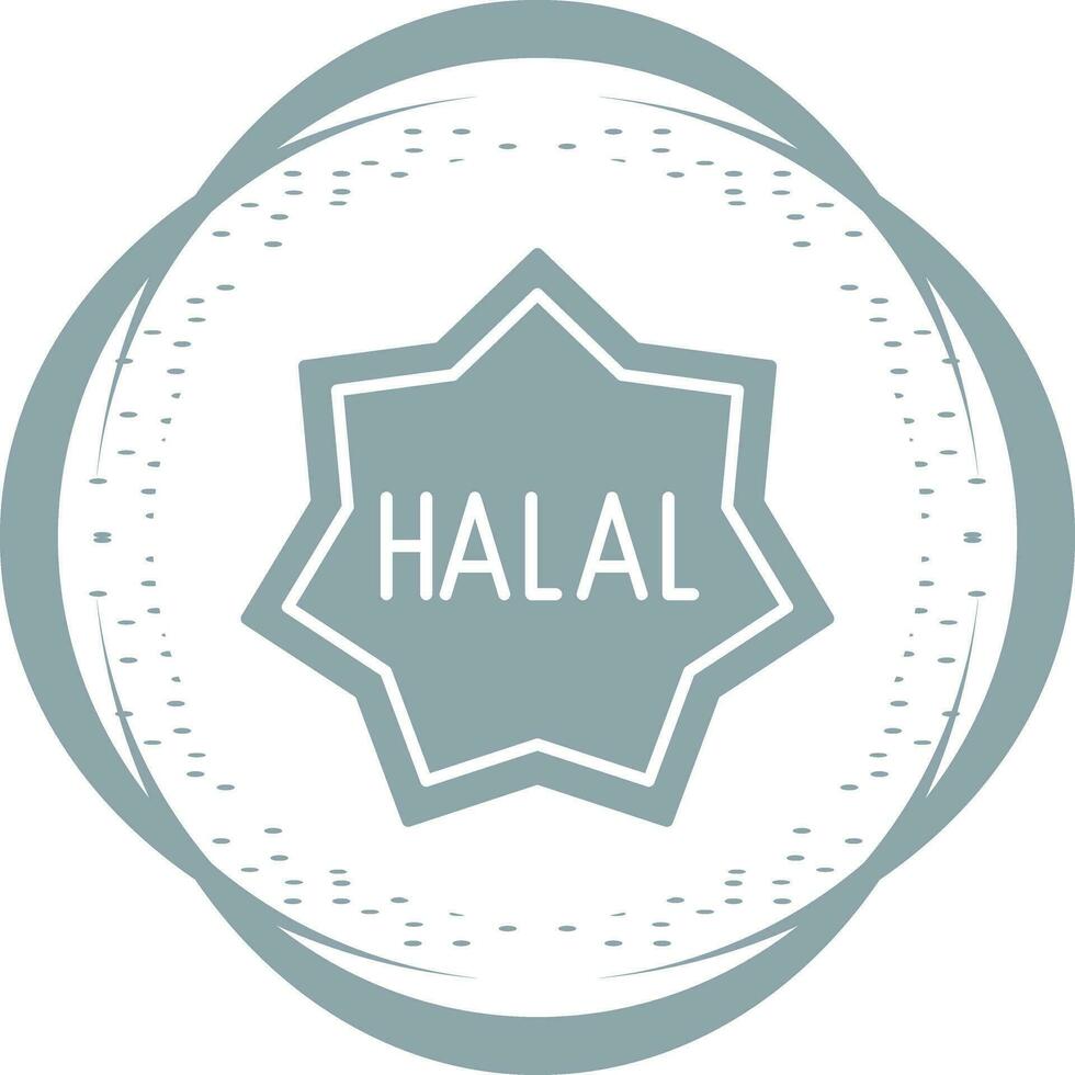 Halal Vector Icon