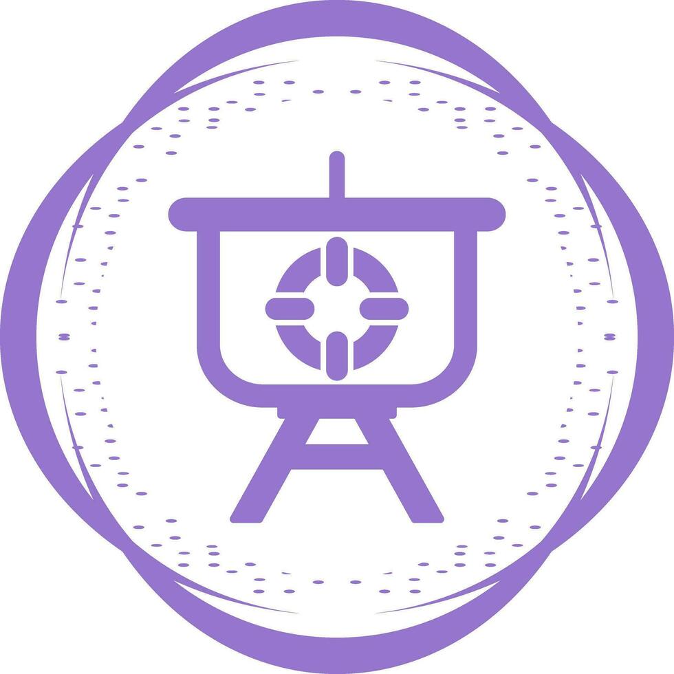Target Presentation Vector Icon