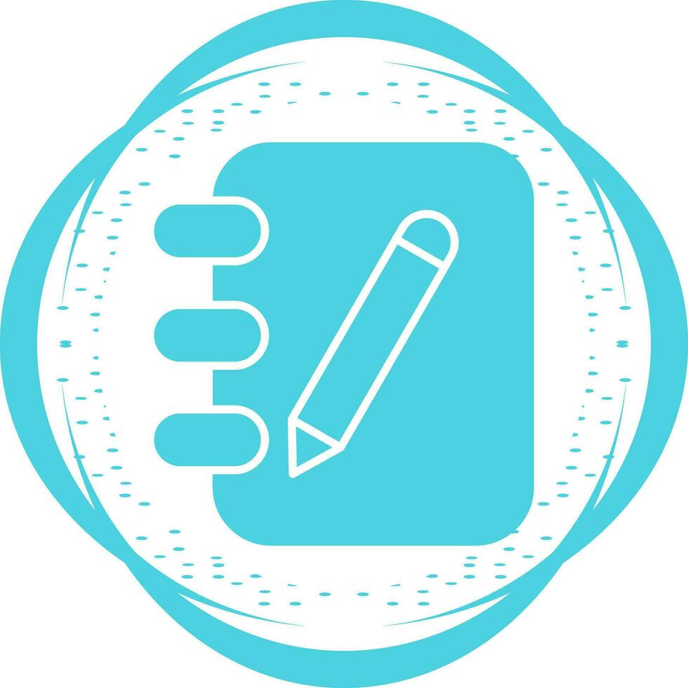 Notebook Vector Icon