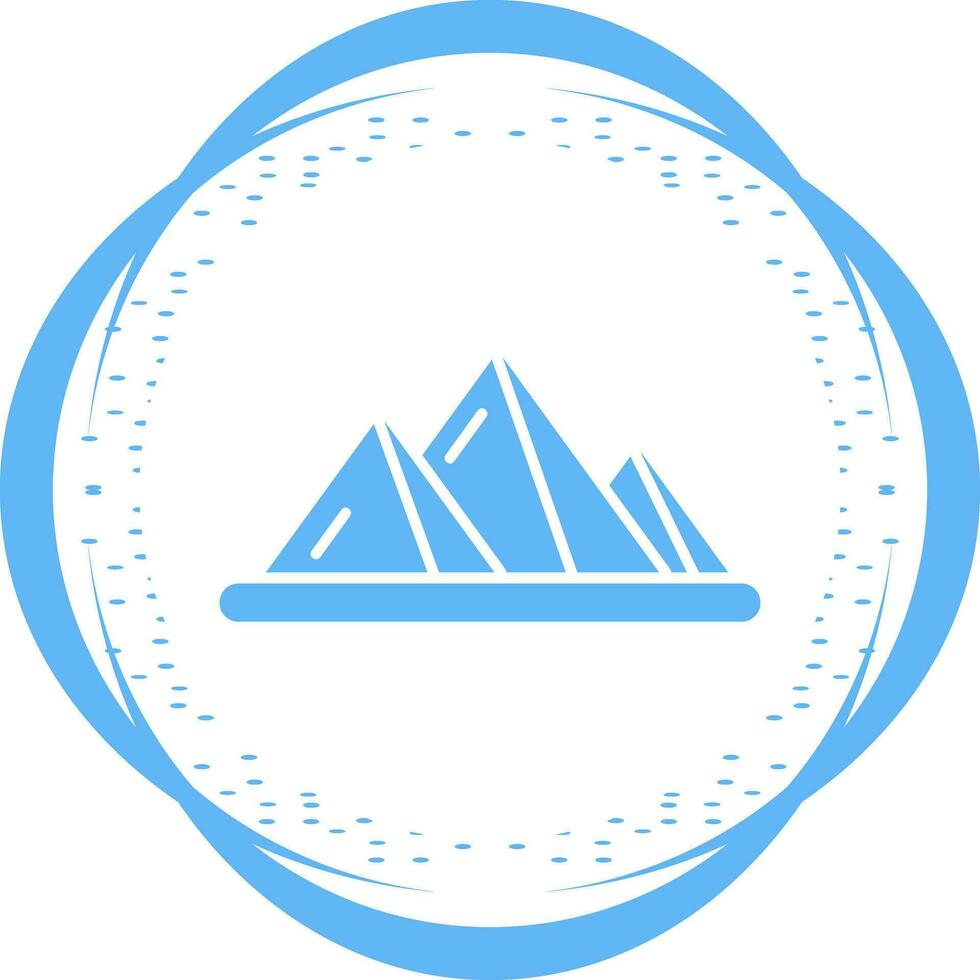 Pyramid Vector Icon