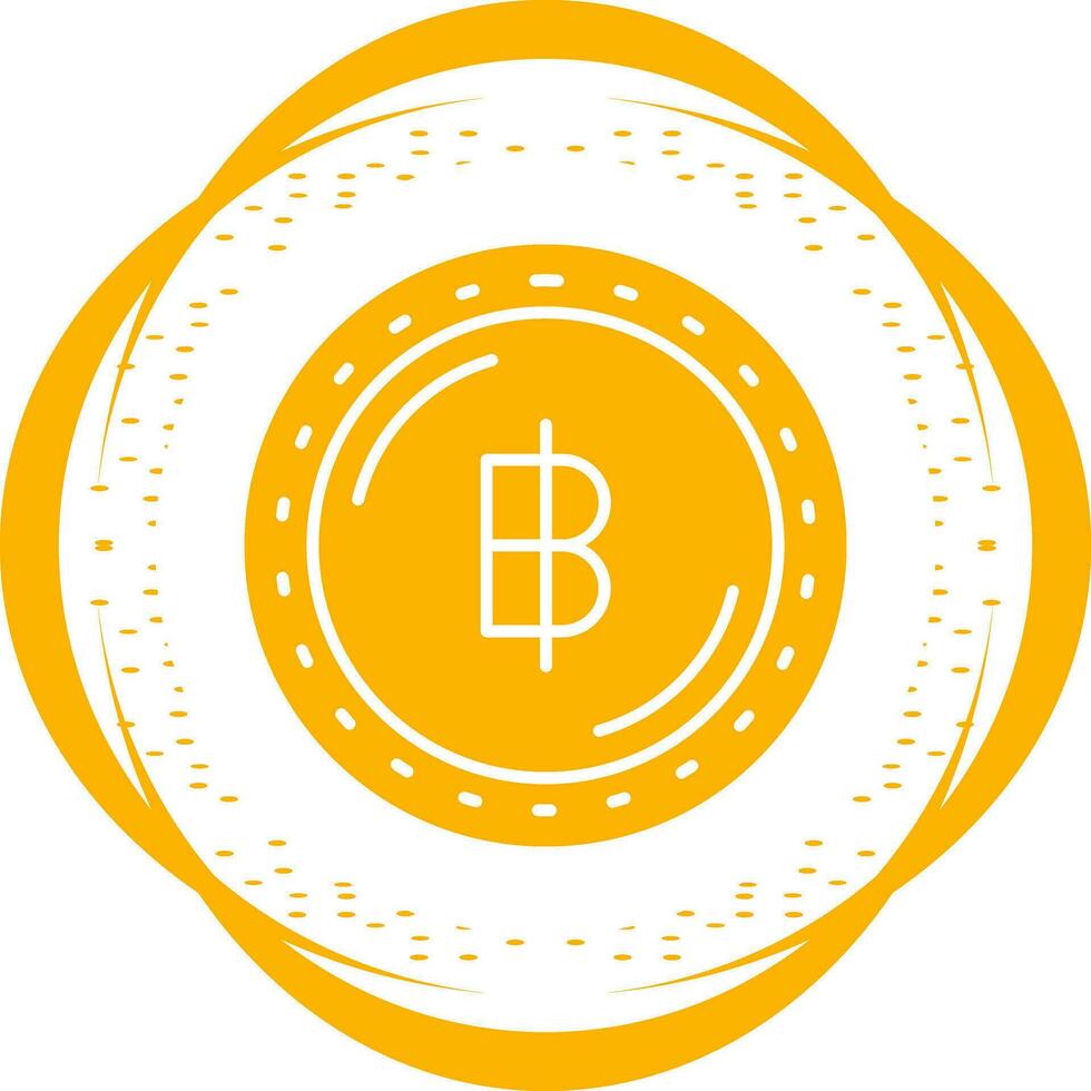 Baht Currency Vector Icon
