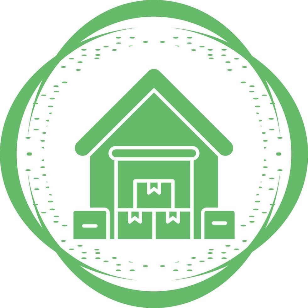 Warehouse Vector Icon