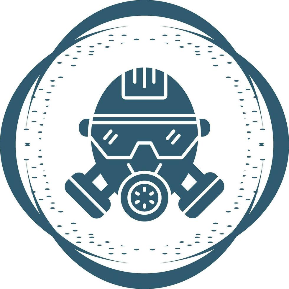 Gas Mask Vector Icon