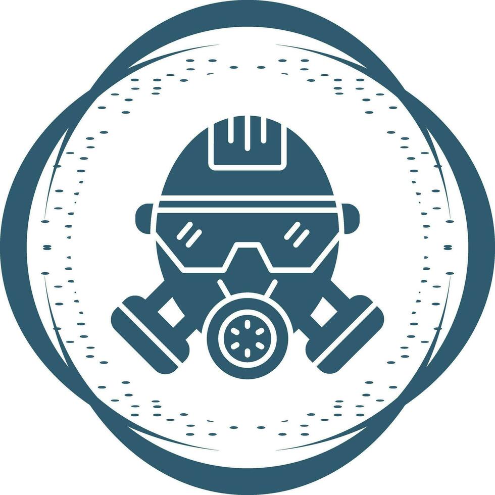 Gas Mask Vector Icon