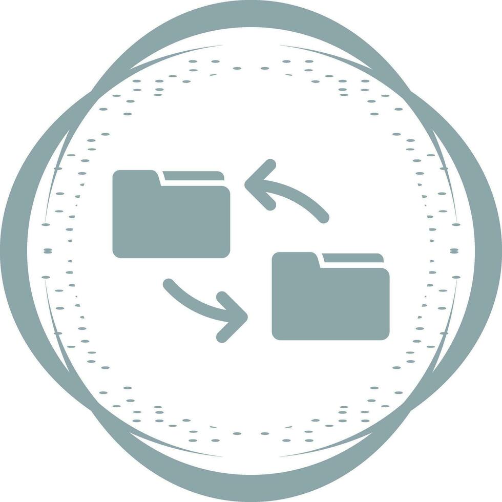 File Transfer Vector Icon